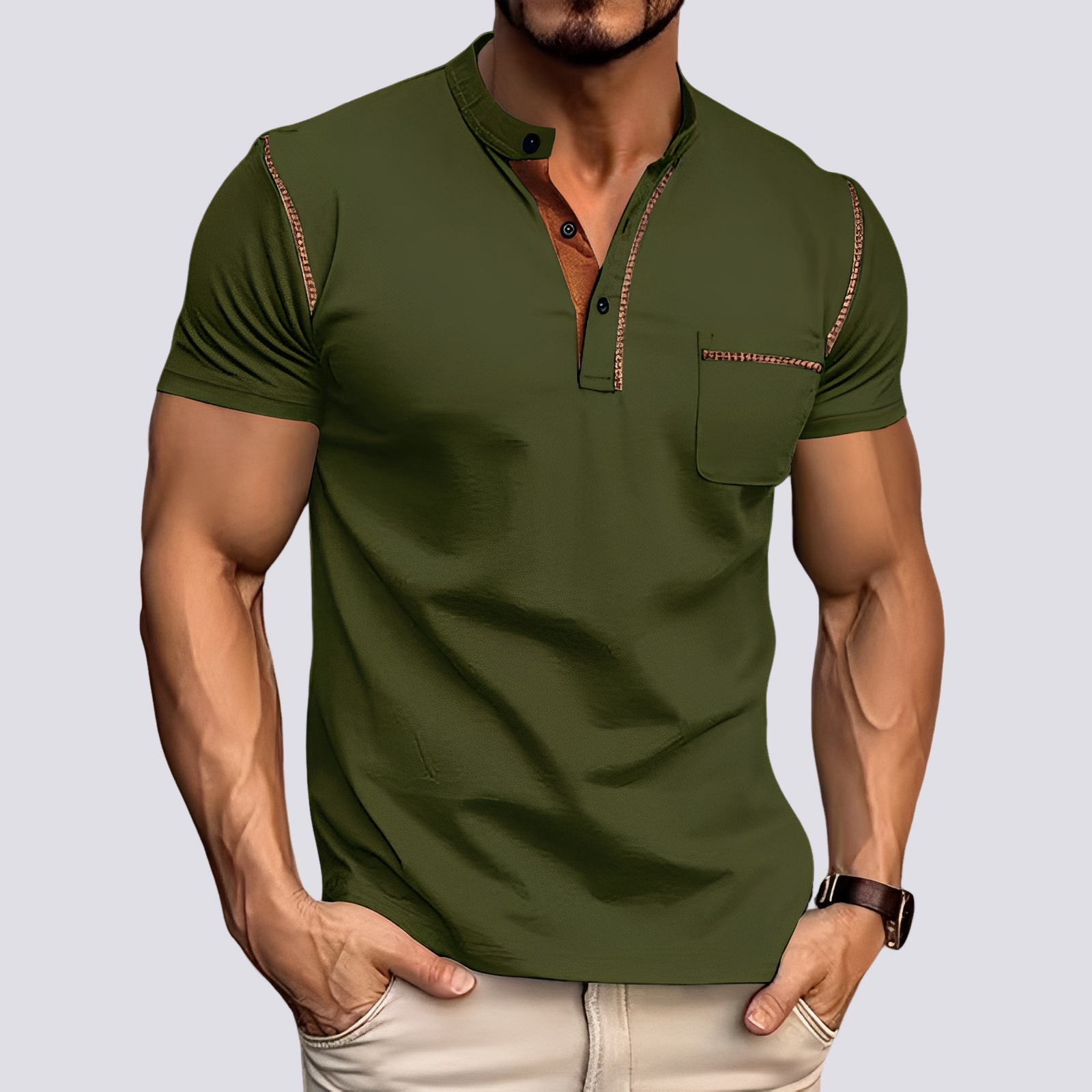 Stefan - Polo chic et léger pour hommes