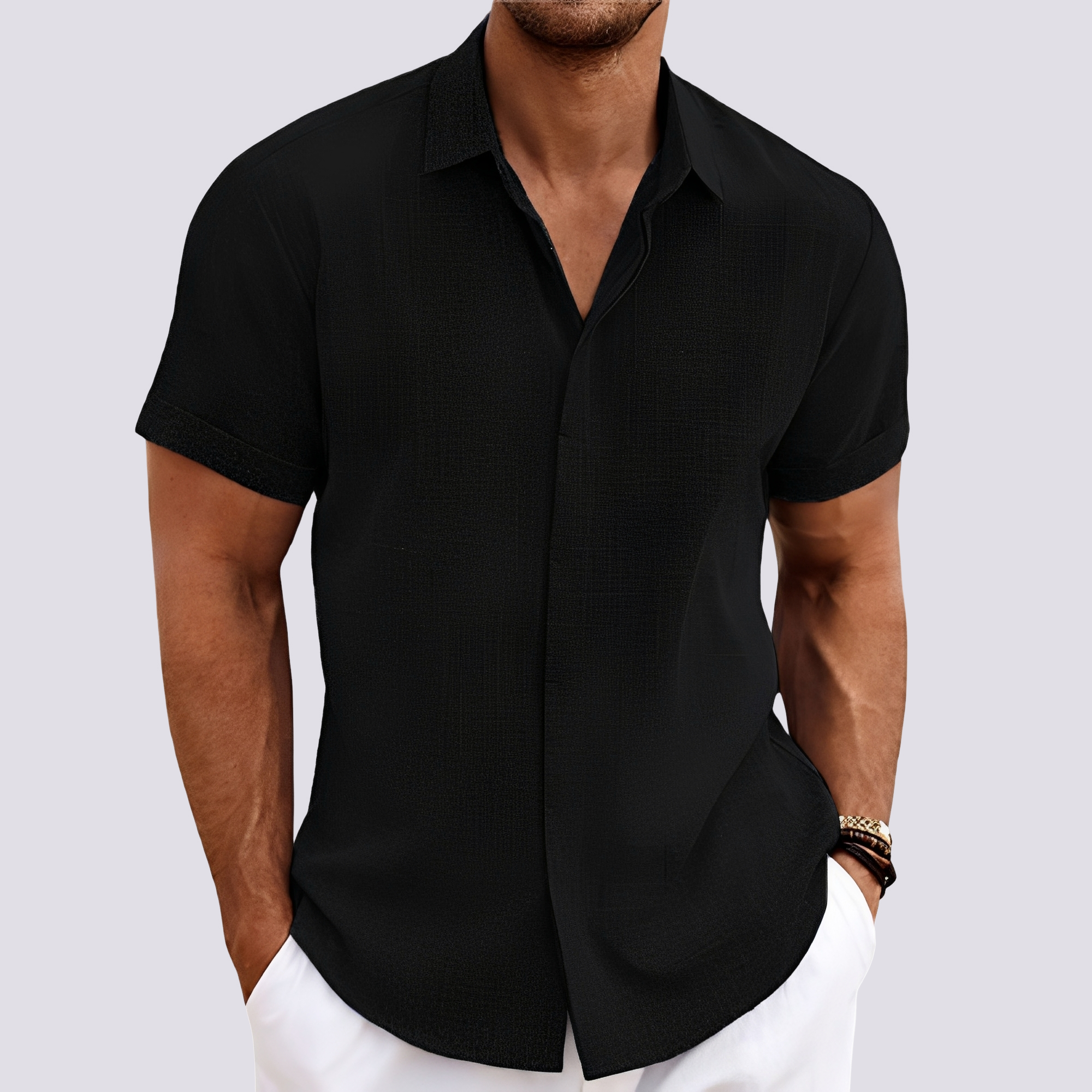Jamie – Chemise pour homme – décontractée et confortable