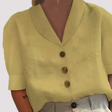 Mariyah - Blouse chic avec col en V