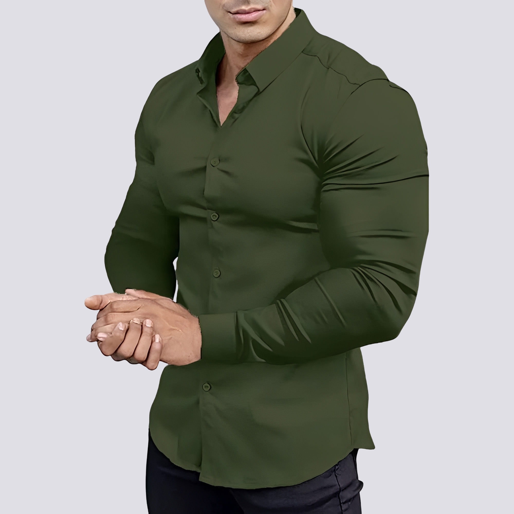 Benson - Chemise Coupe Ajustée Décontractée