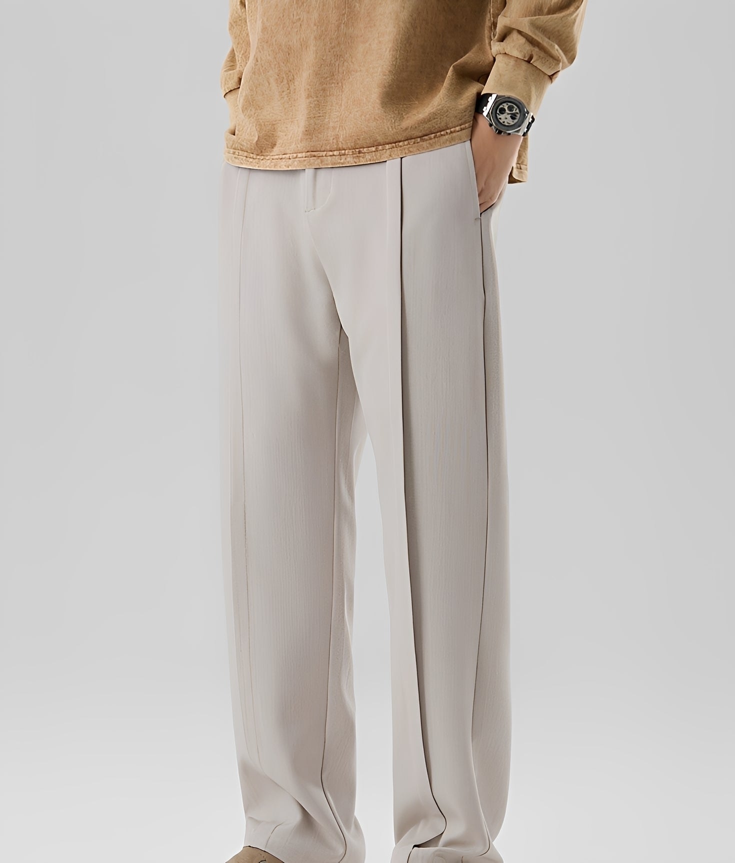 Lawrence - Pantalon Élégant et Drapé