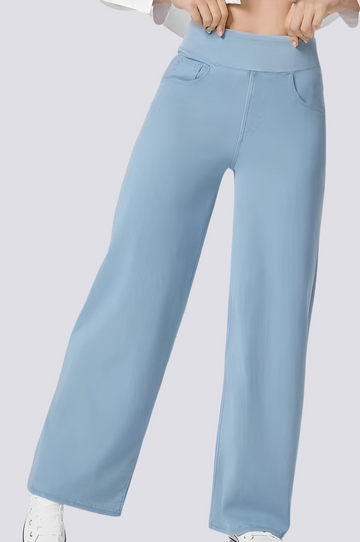 Carrie - Pantalon élégant taille haute