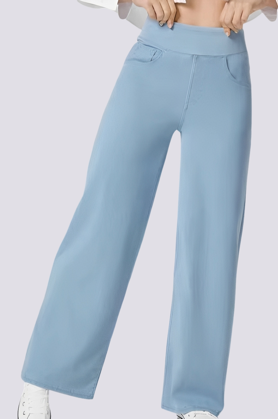 Carrie - Pantalon élégant taille haute