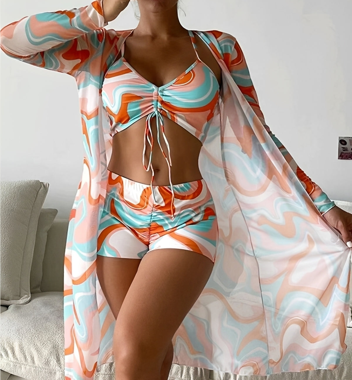 Nancy - Maillot de bain trois pièces