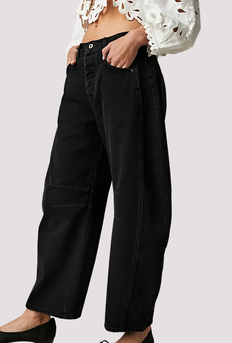 Kendra - Pantalon Large Raffiné