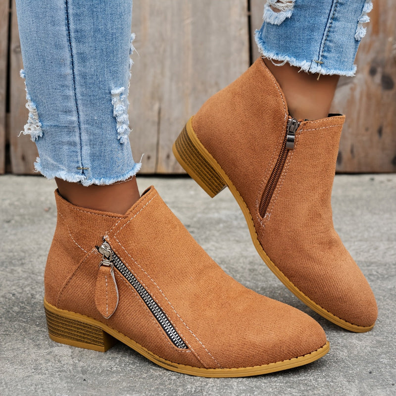 Mia - Bottes avec zip