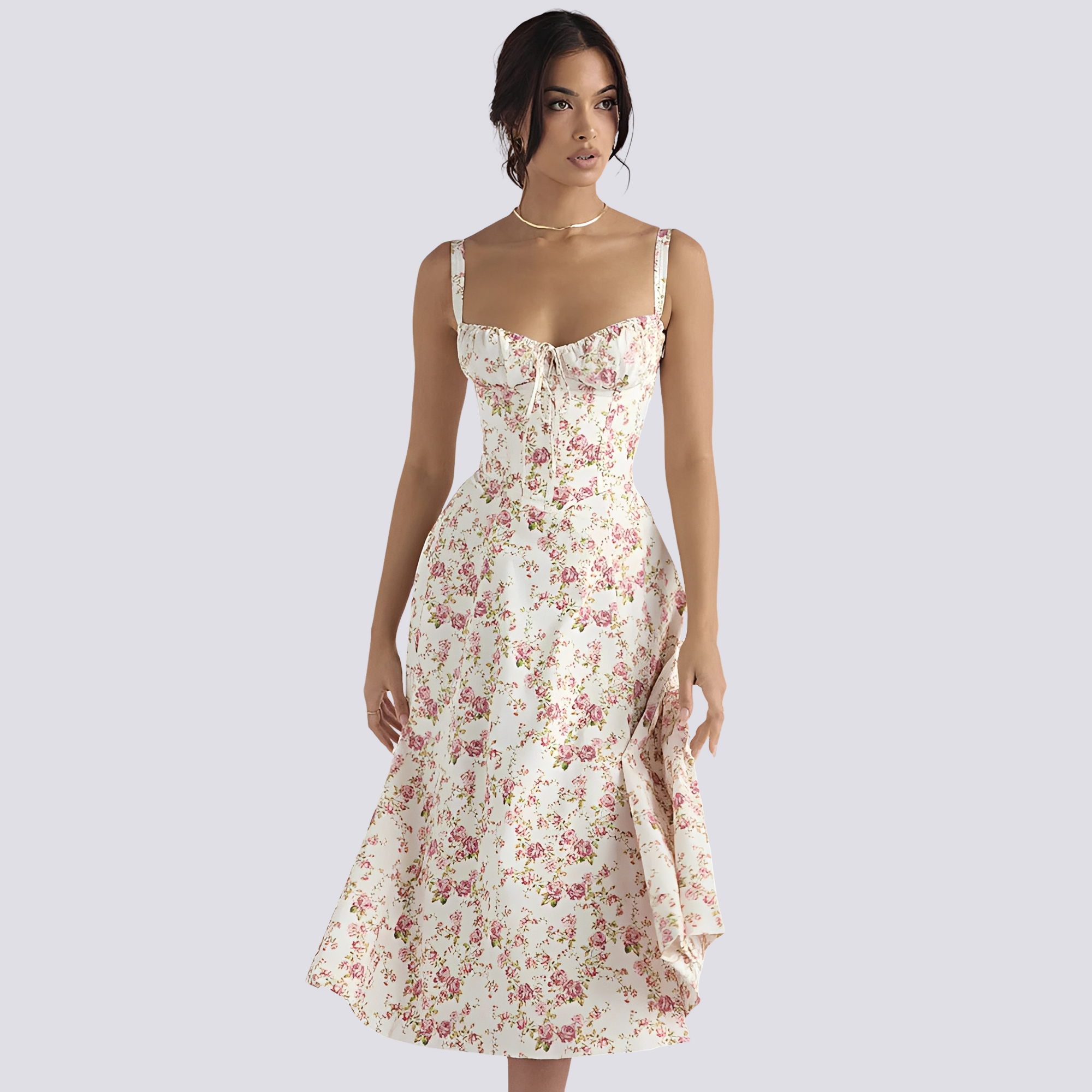 Marley - Robe à motifs floraux pour un style relax
