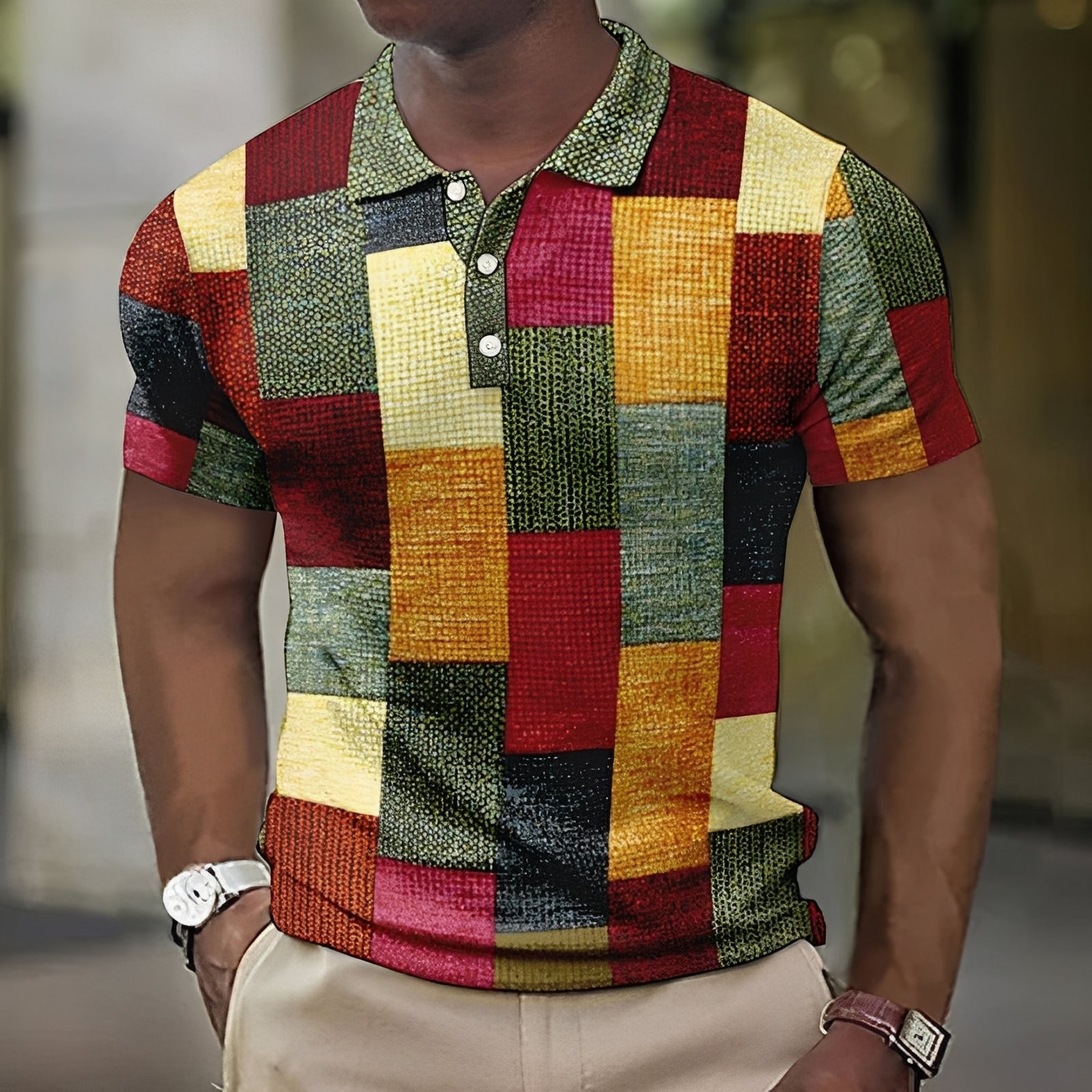 Jimmy - Chemise élégante à motifs de carreaux