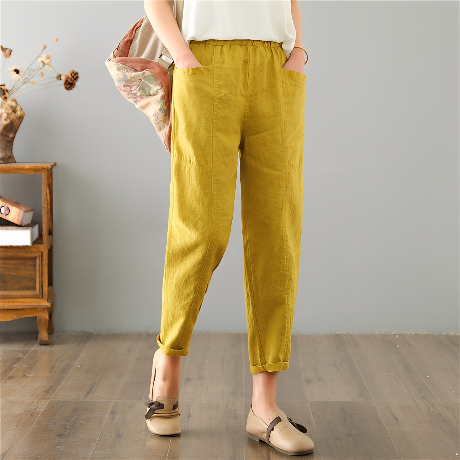 Gretchen - Pantalon ample avec poches pour femmes