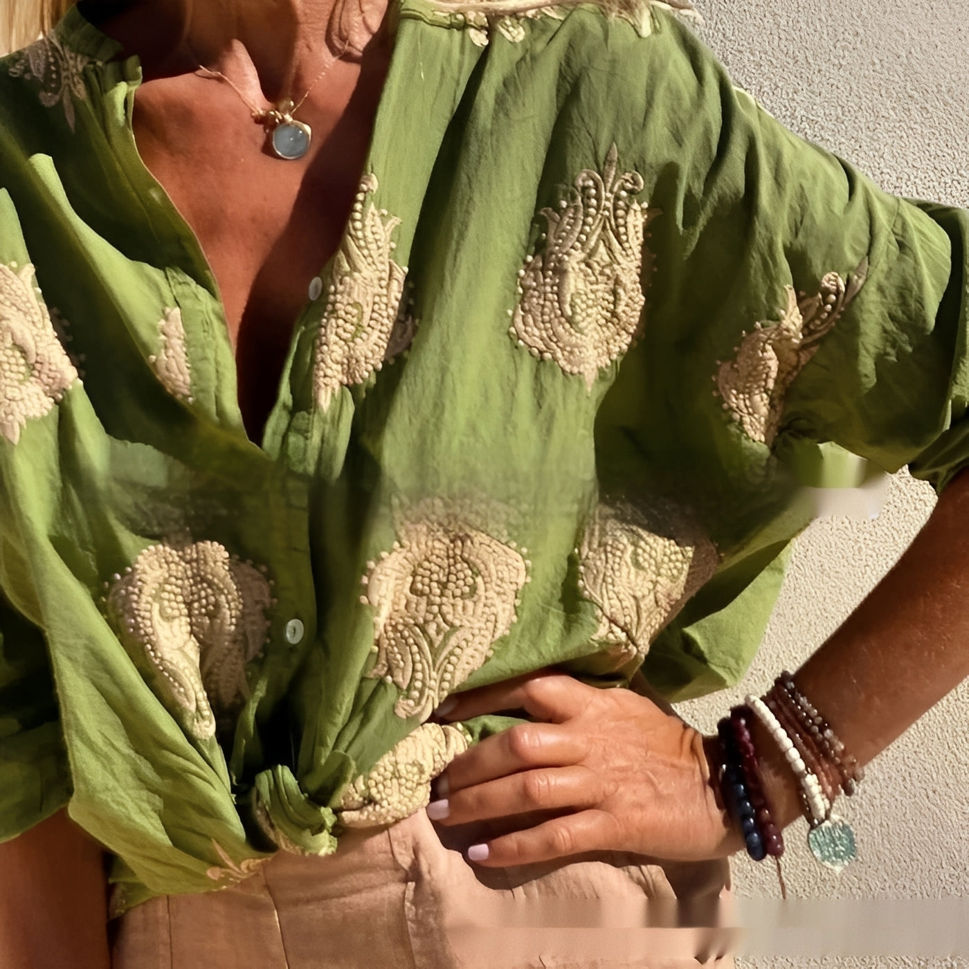 Erica - Chemisier confortable et relax pour femmes