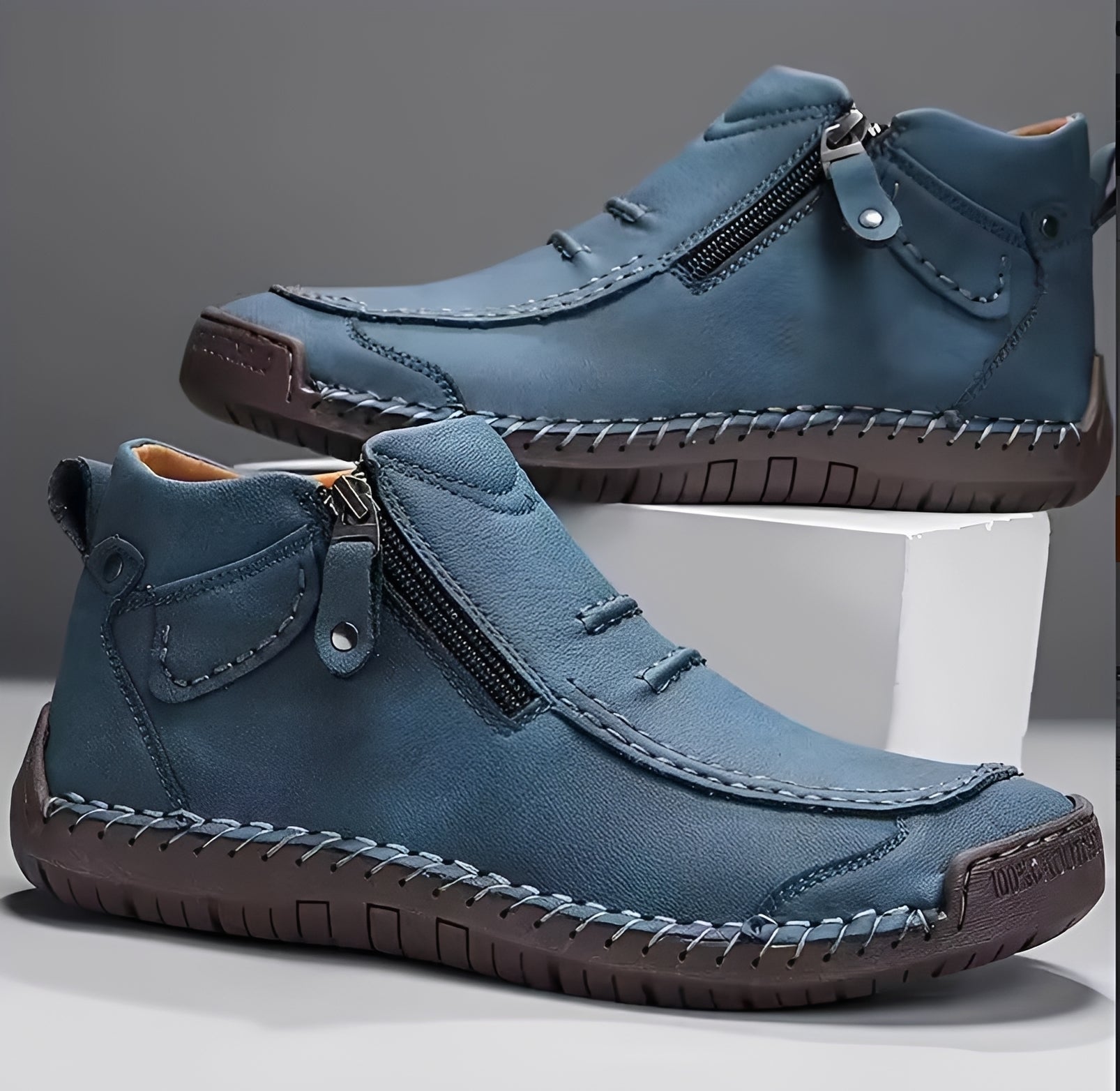 David - Chaussures avec fermeture éclair élégante