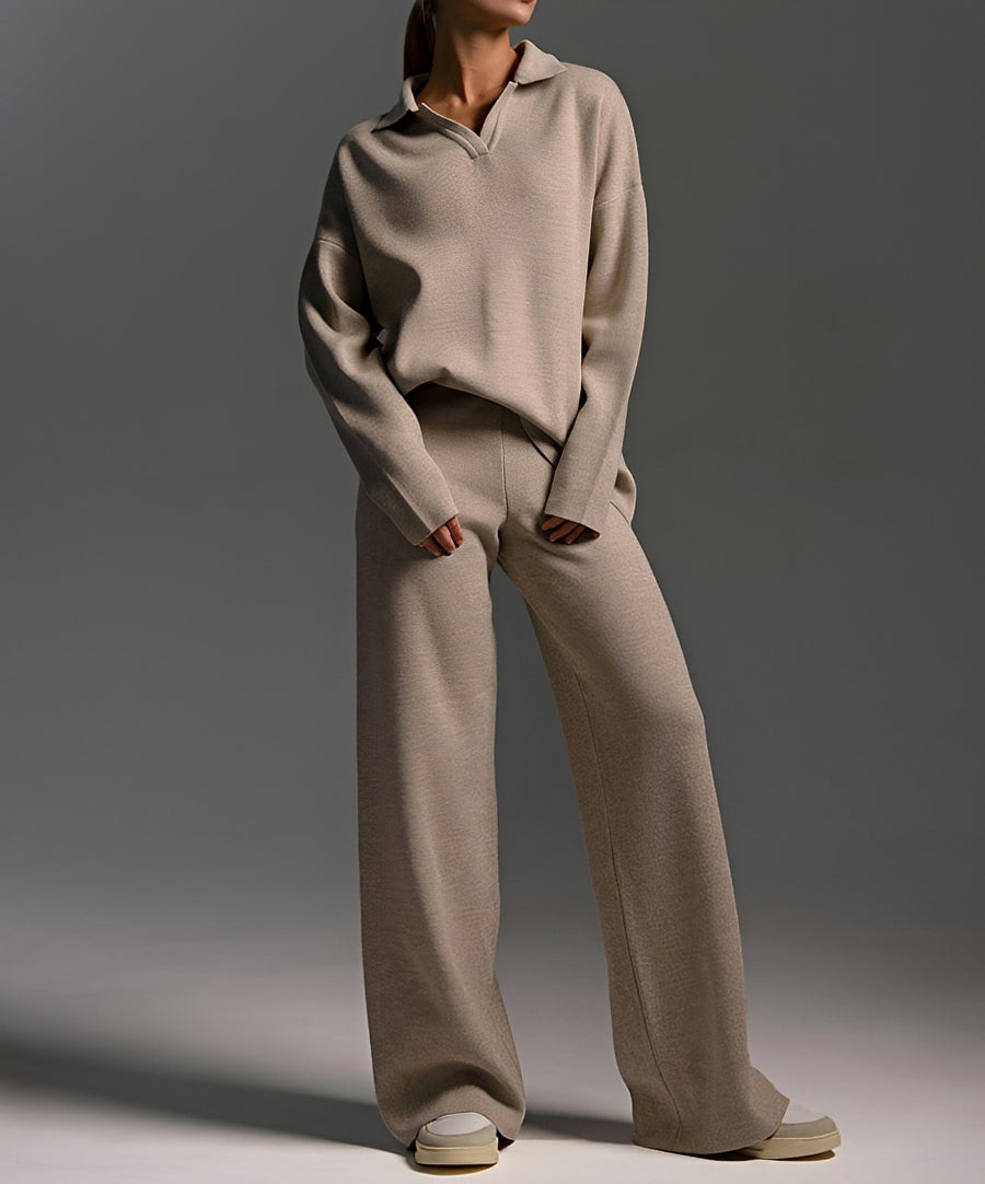 Rosie – Ensemble pull et pantalon pour femmes – Confortable et décontracté
