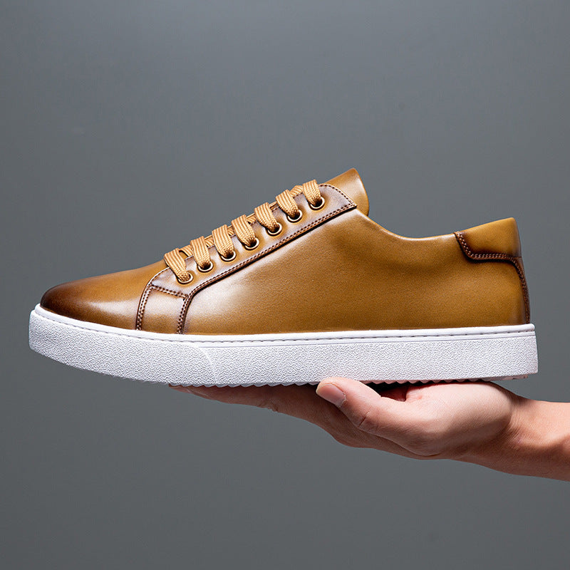 Dominik - Sneakers Décontractées Finition Brossée