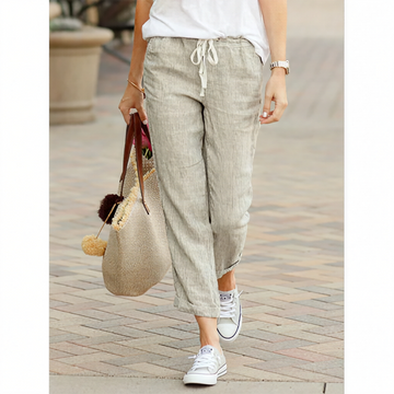 Avery - Pantalons décontractés avec cordon