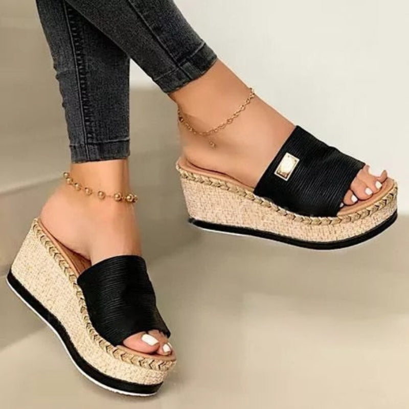 Camila - Sandales à Talon avec Plateforme