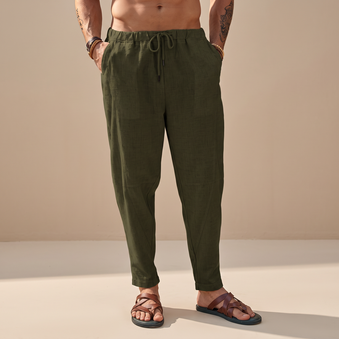 Abel - Pantalons de plage détendus