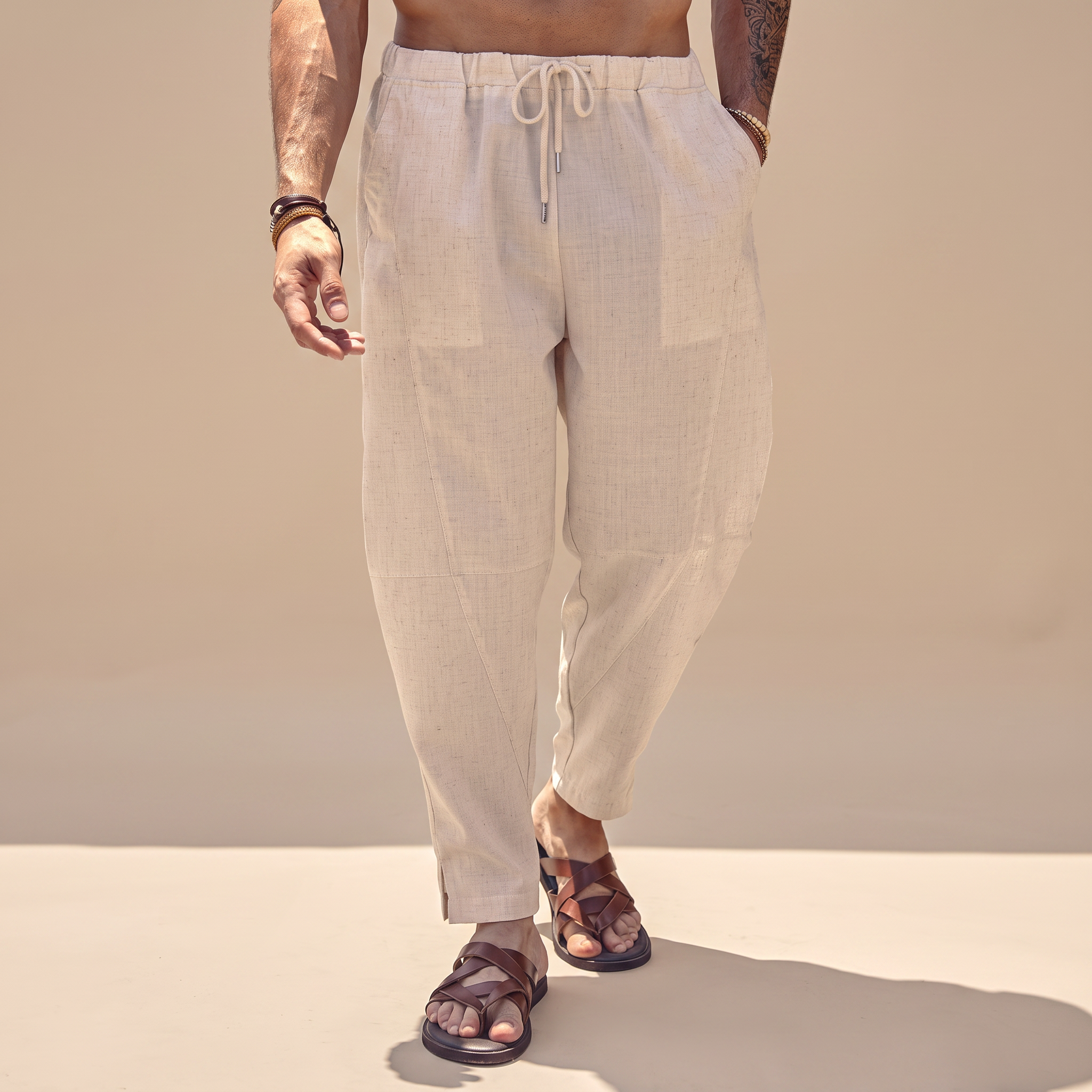 Abel - Pantalons de plage détendus