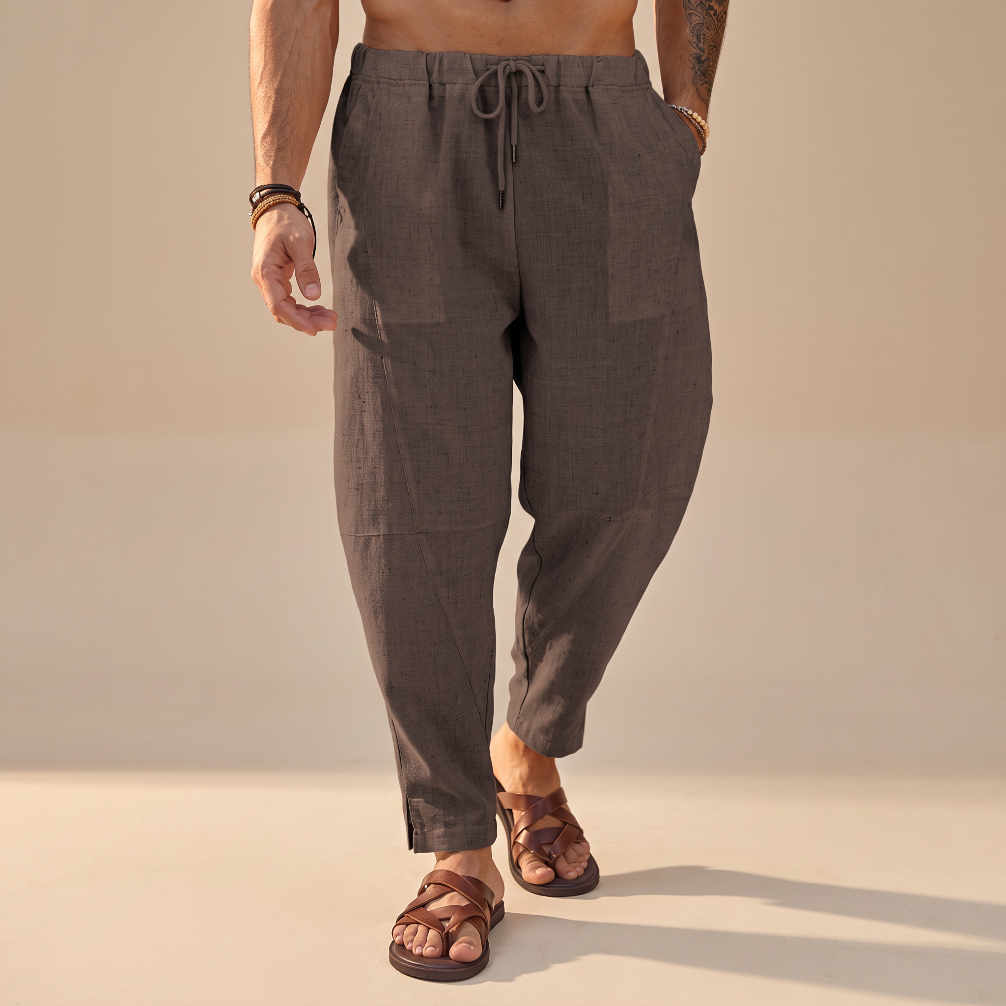 Abel - Pantalons de plage détendus