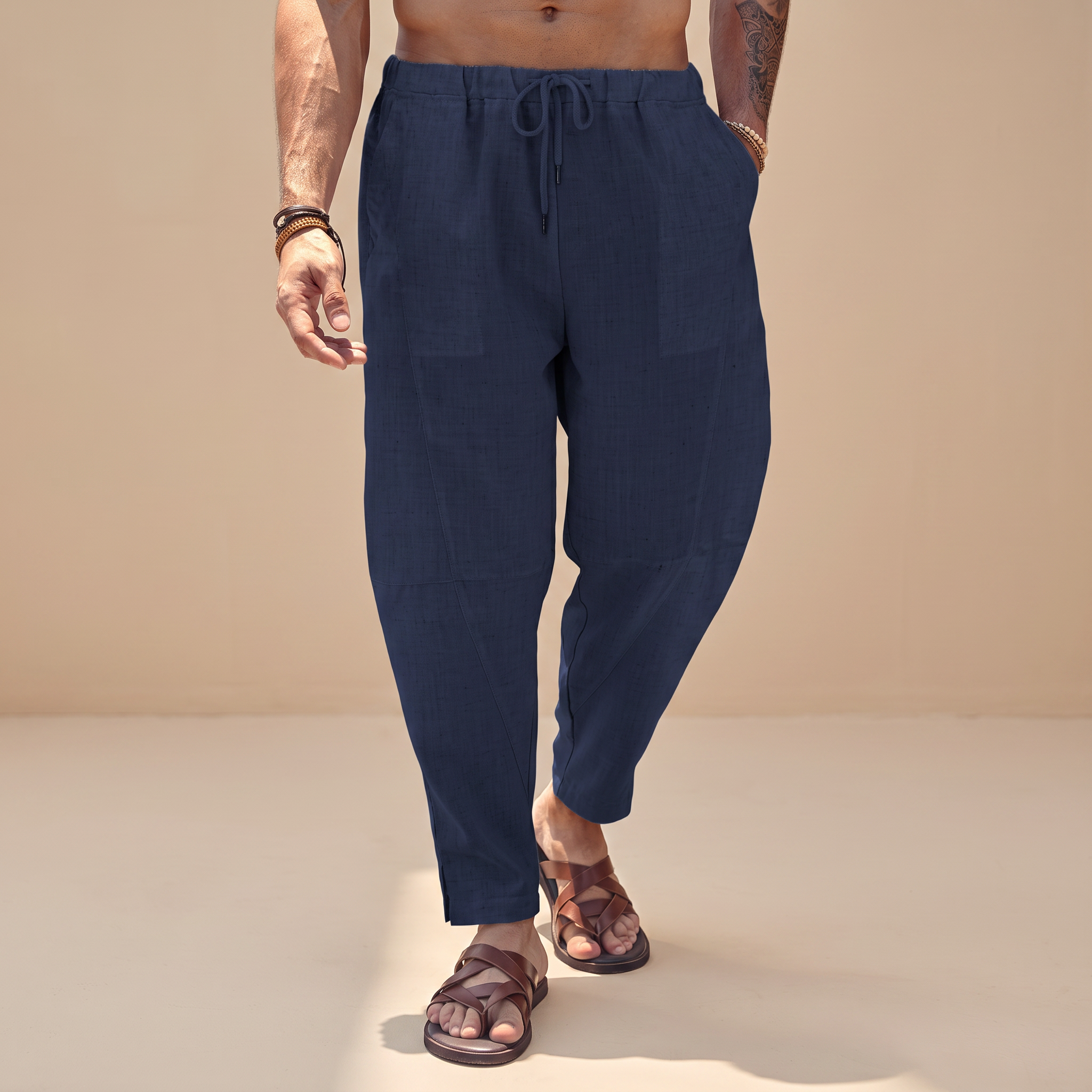 Abel - Pantalons de plage détendus