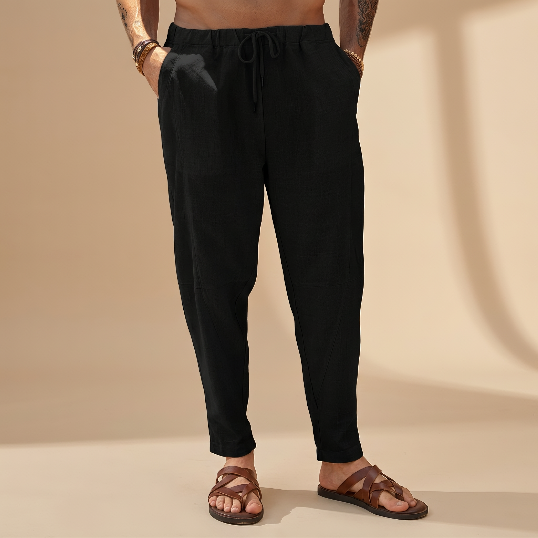Abel - Pantalons de plage détendus