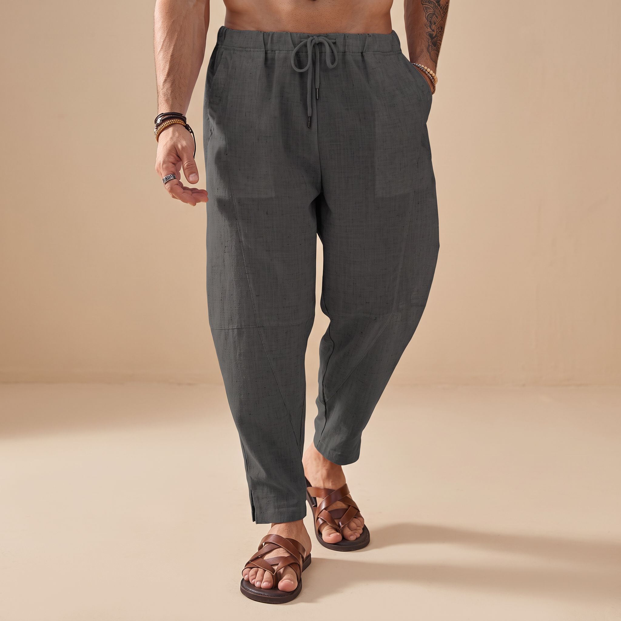 Abel - Pantalons de plage détendus