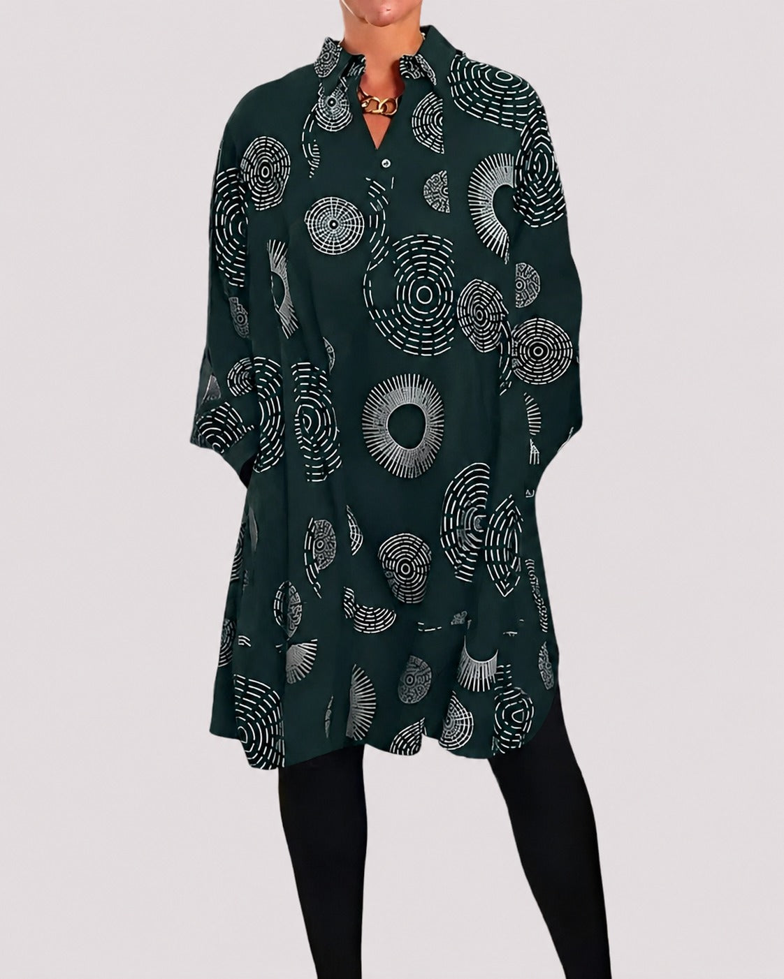 Lacie - Robe Large avec Revers
