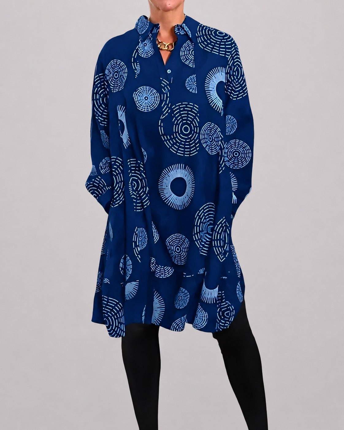 Lacie - Robe Large avec Revers