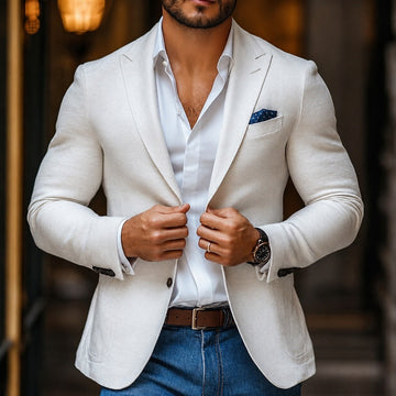 Loui - Blazer chic à deux boutons avec col