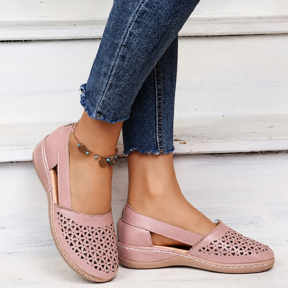 Tegan - Sandales stylées avec design