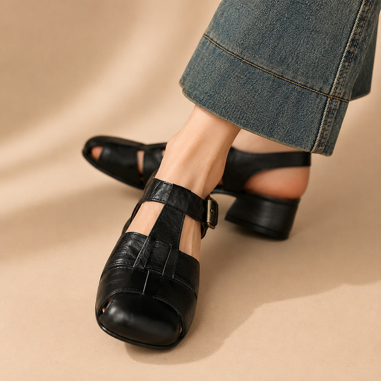 Lenny - Sandales Confort avec Semelle Moelleuse