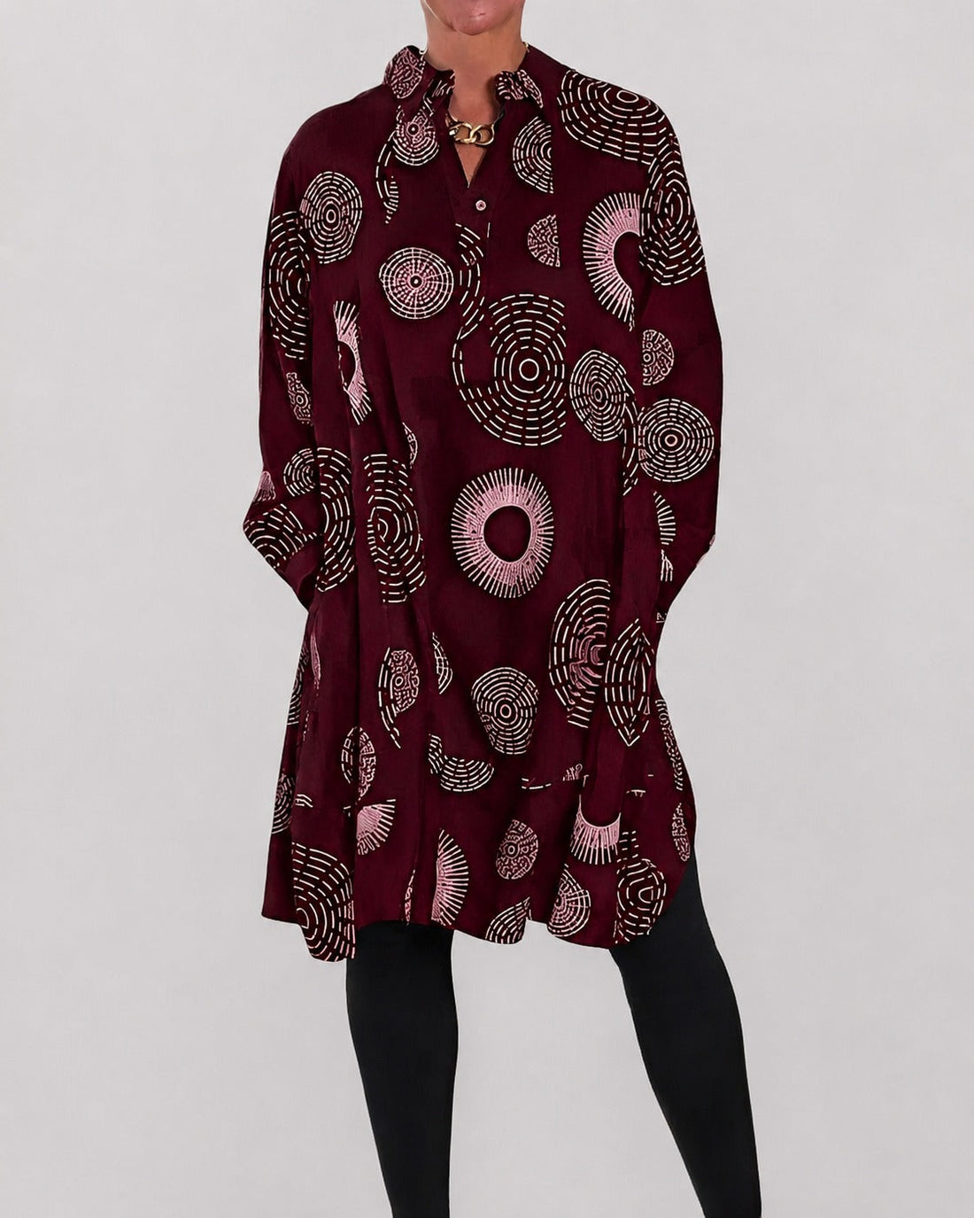 Lacie - Robe Large avec Revers