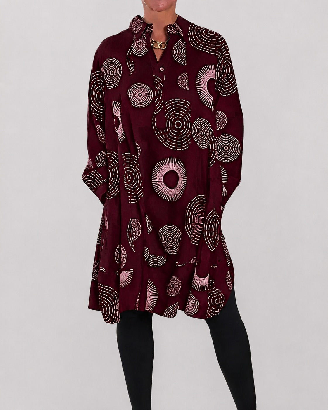 Lacie - Robe Large avec Revers