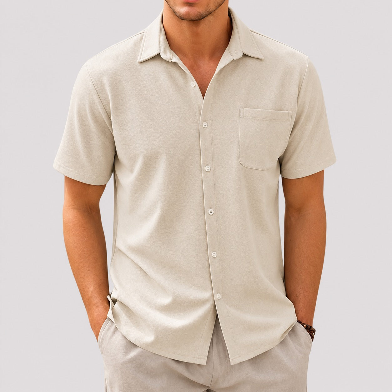 Freddy - Chemise confortable à manches courtes