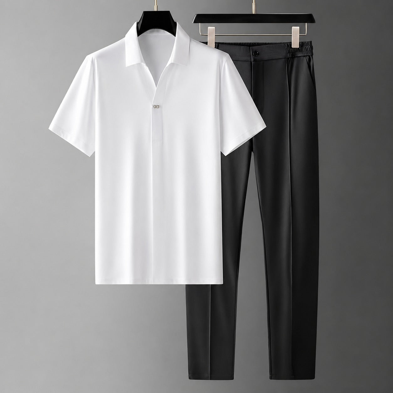 Randall - Ensemble Polo et Pantalon Décontracté