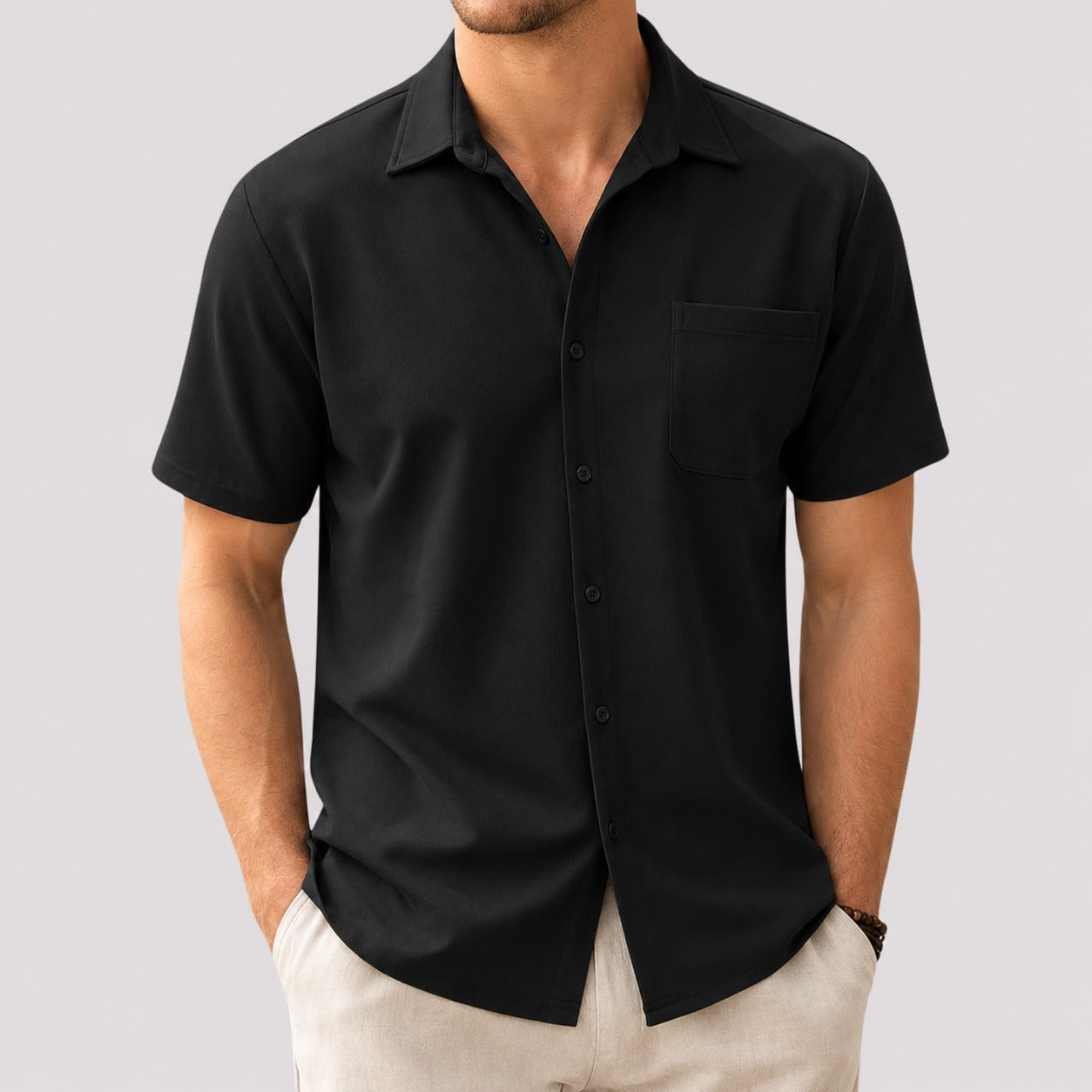 Freddy - Chemise confortable à manches courtes