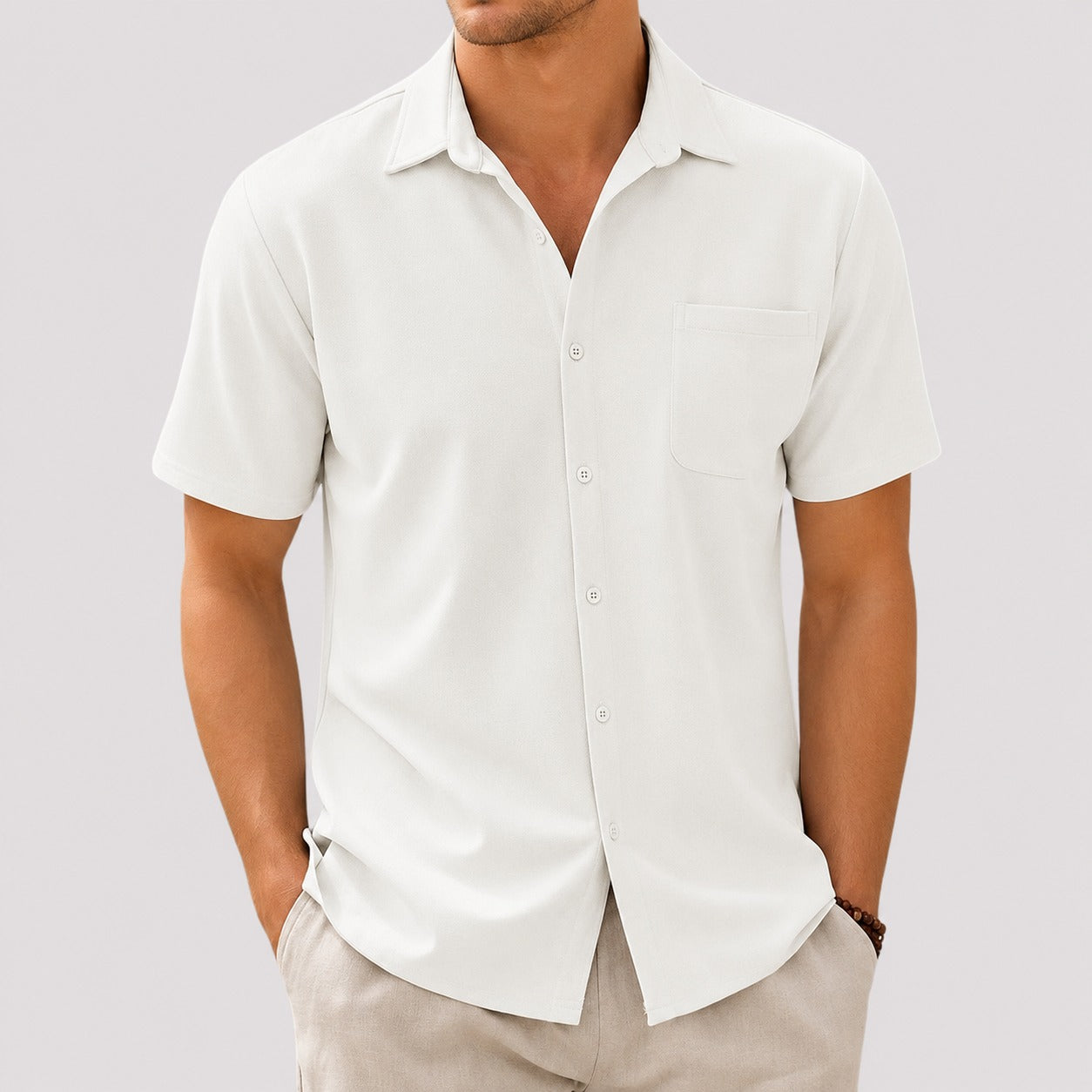 Freddy - Chemise confortable à manches courtes