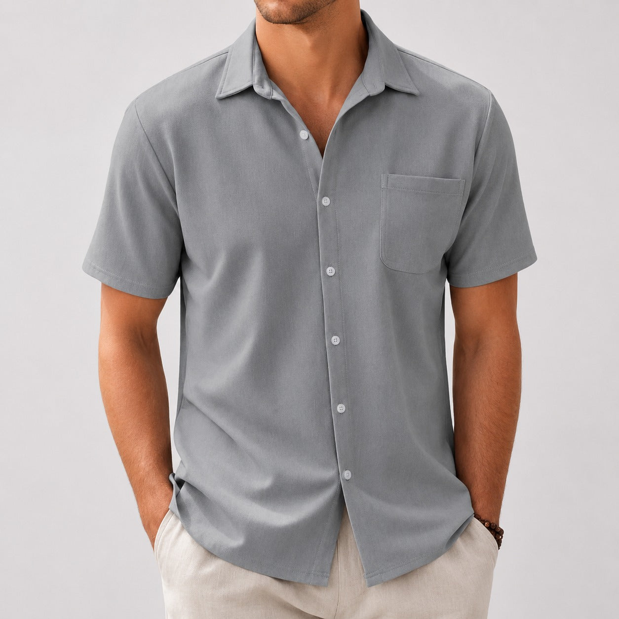 Freddy - Chemise confortable à manches courtes
