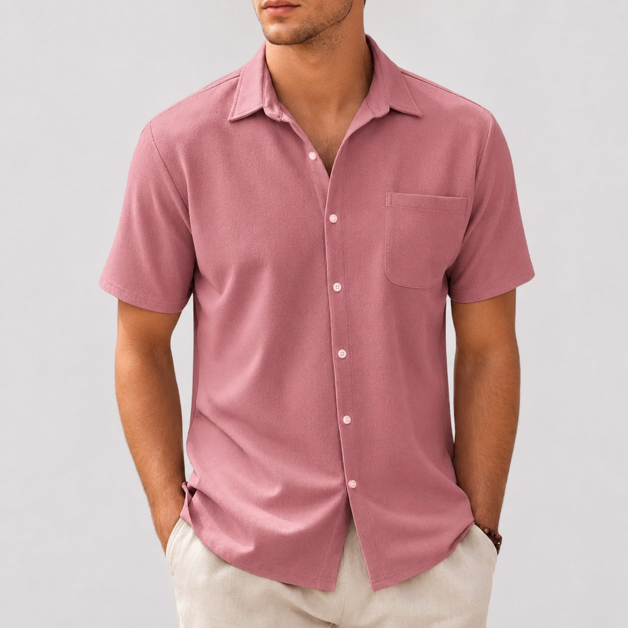 Freddy - Chemise confortable à manches courtes