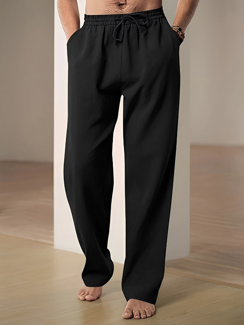 Hooper - Pantalon Décontracté avec Ceinture Élastique