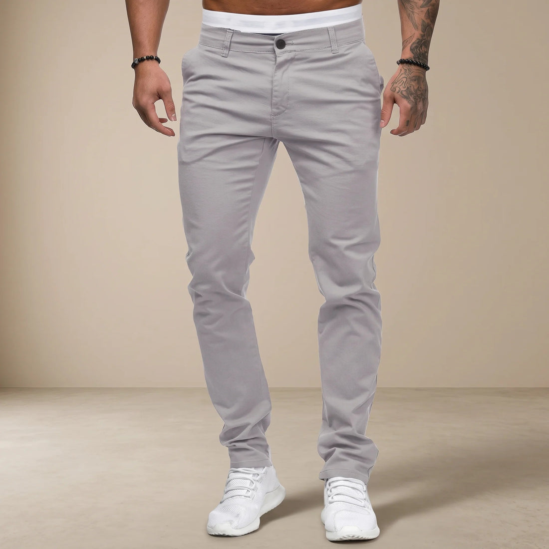 Arjan - Pantalon Ajusté Décontracté