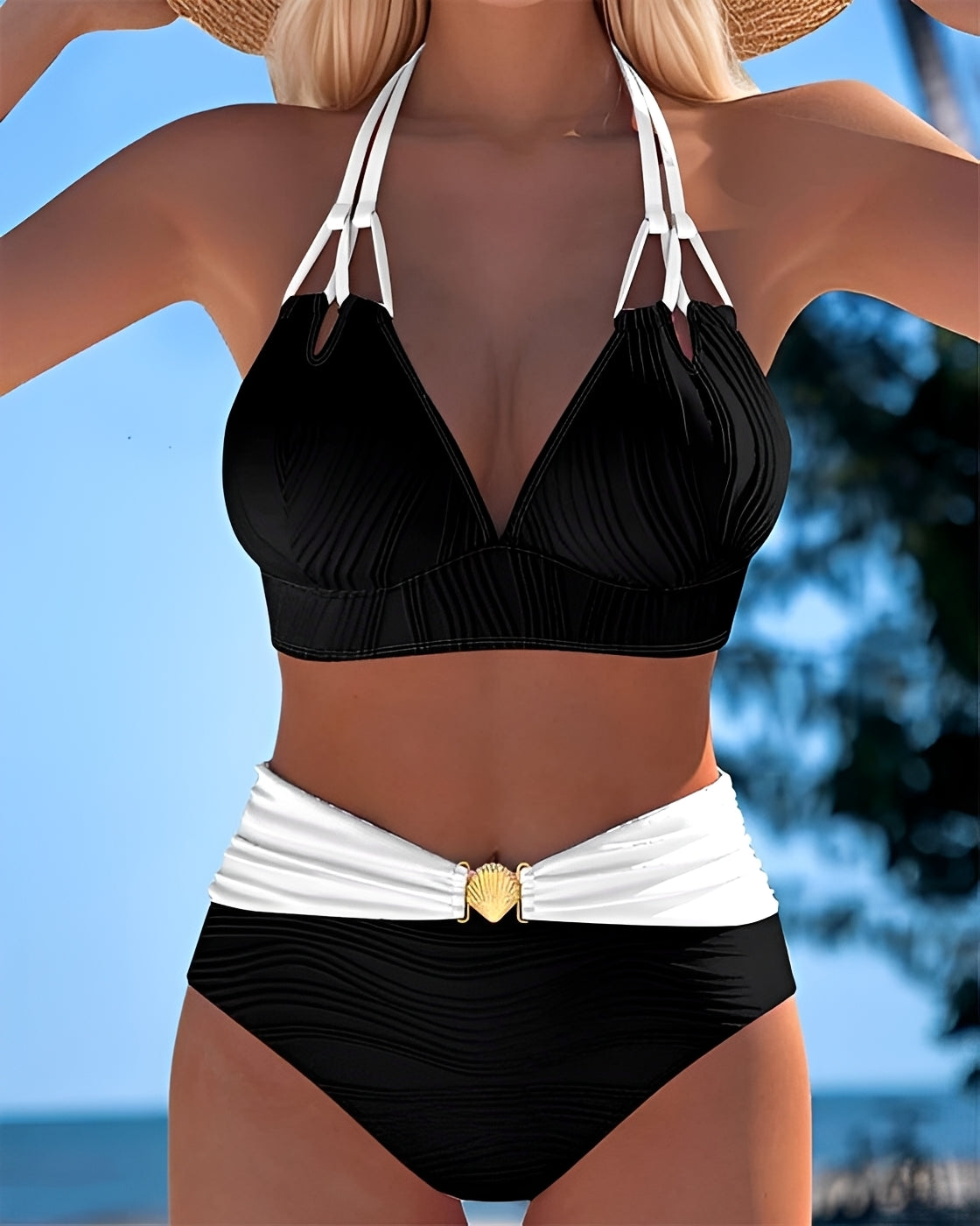 Camille - Bikini Chic taille haute