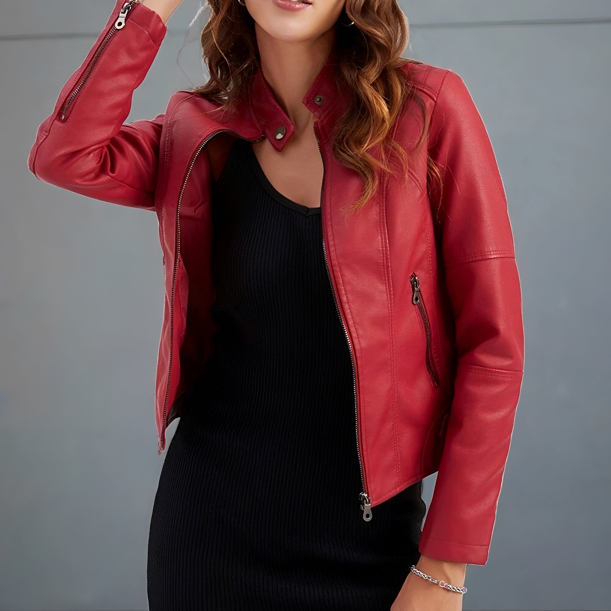 Everly - Veste Zippée Chic