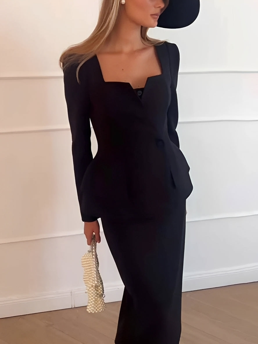 Samira - Tenue Élégante en Deux Pièces