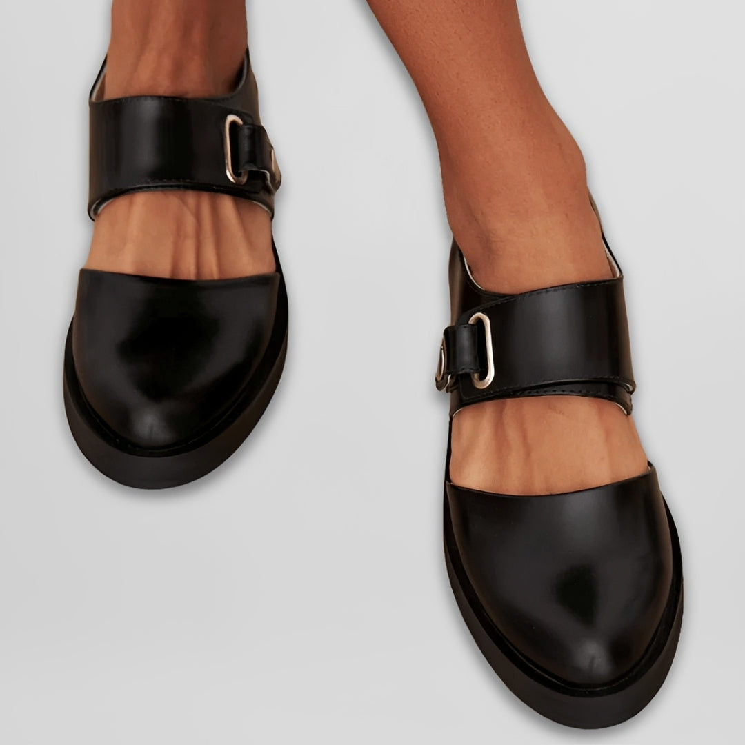 Mya - Chaussures Relax à Brides et Petit Talon