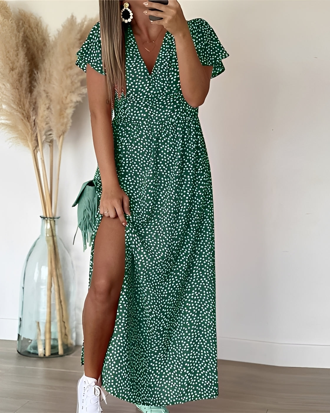 Tina - Robe Élégante avec Ouverture