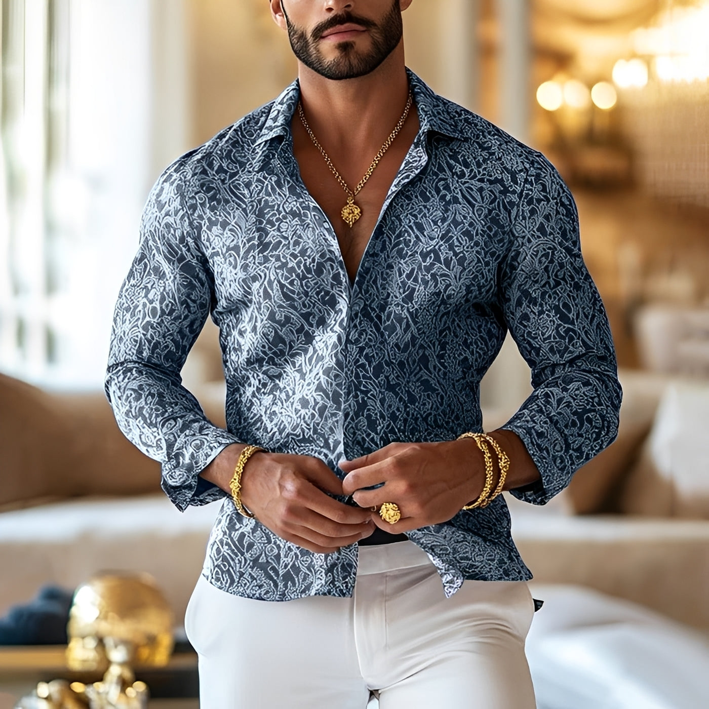 Tim - Chemise Élégante à Manches Longues