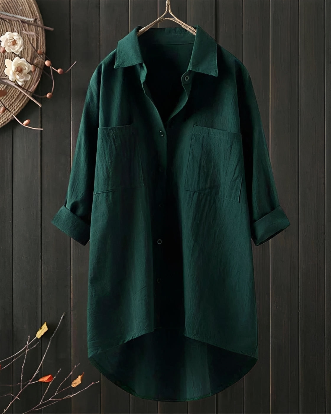 Wilma - Blouse Ample à Manches Longues