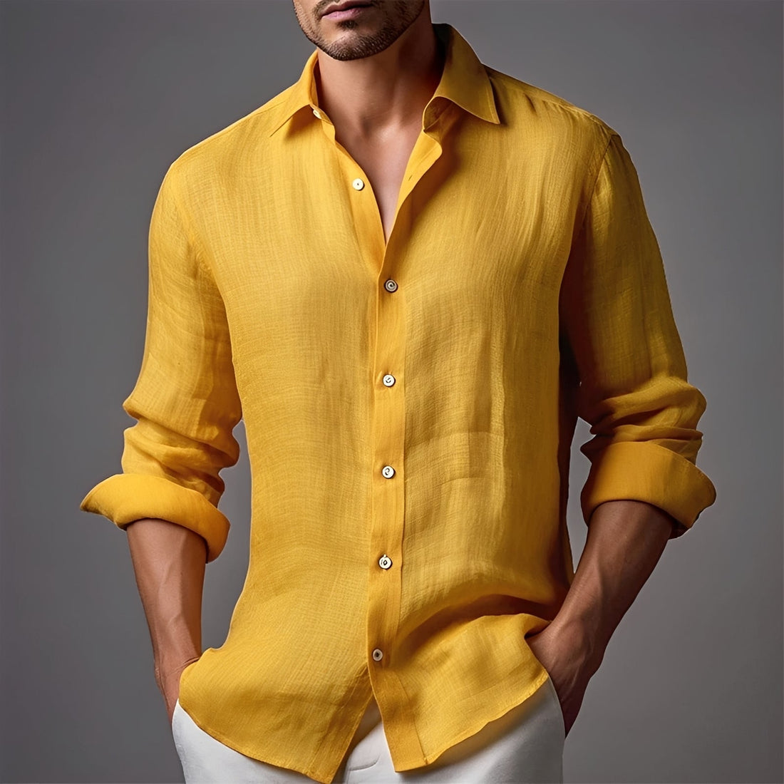 Tobias - Chemise Large à Manches Longues