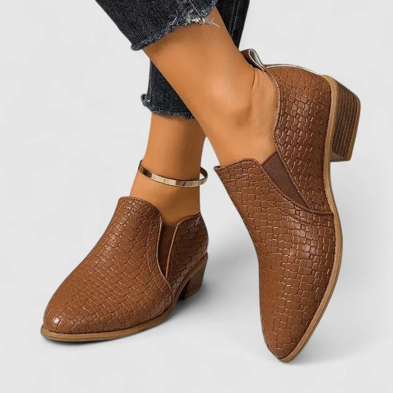 Ellie - Mocassins épais à bout pointu
