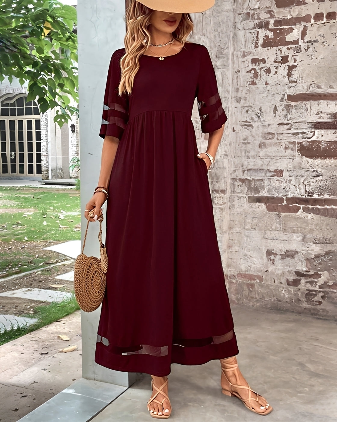 Evie - Robe Élégante et Spacieuse